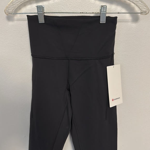 Brand new never worn Lululemon Wunder Train HR Crop 23” *Pockets - Picture 2 of 8